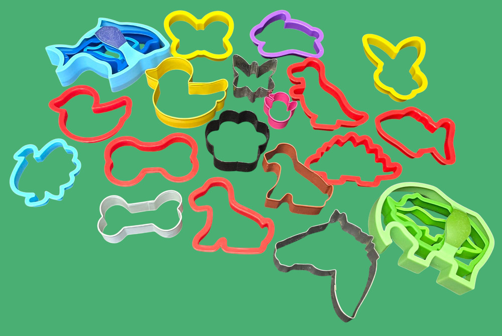 Large Variety of Animal Cookie Cutters | Spring Ocean Holiday Dog